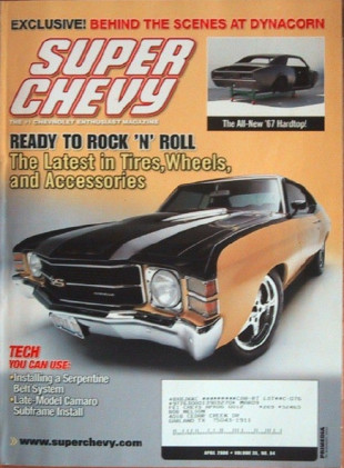 SUPER CHEVY 2006 APR - '55 C/GASSER, 307 BUILDUP